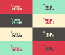 perrier jablonski 战略营销咨询公司企业形象设计 logo设计vi设计